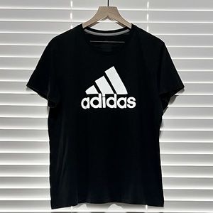 Adidas Women’s Black Tee Size-2X The Go To Performance Tee
